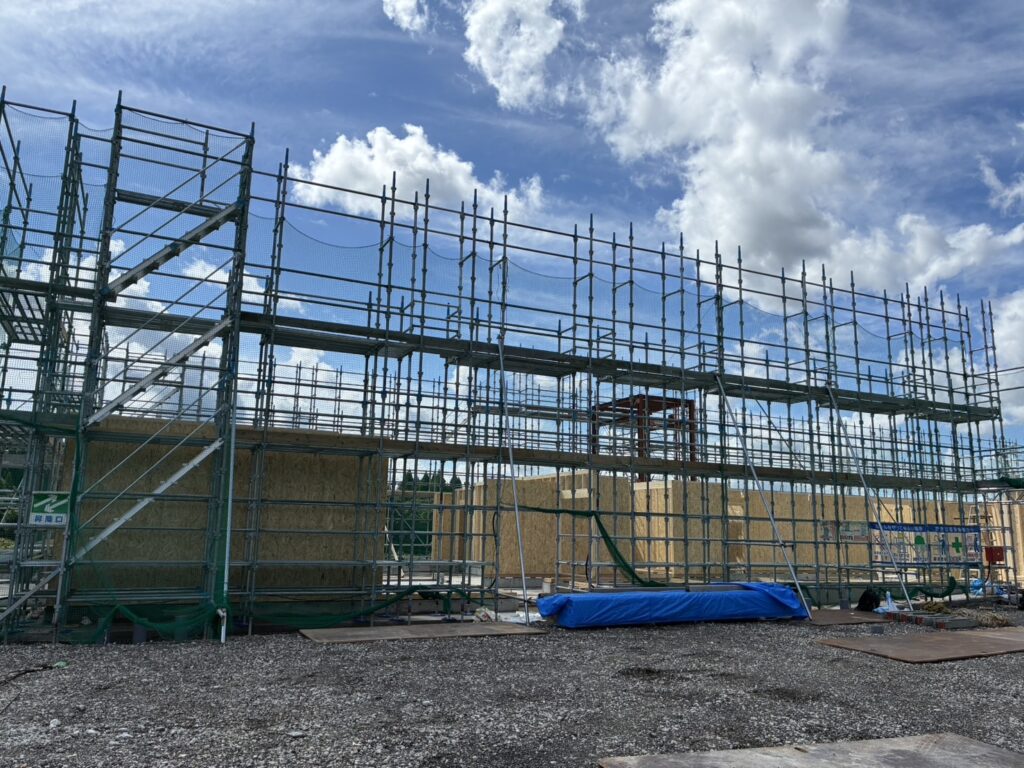 【建築レポート】射水市複合施設新築工事編③～建方開始！編～